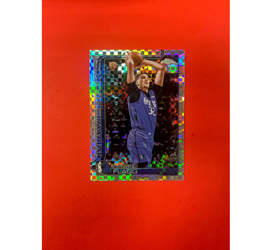 2026 TOPPS CHROME COOPER FLAGG XFRACTOR
