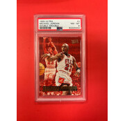 FLEER 1995 FLEER ULTRA MICHAEL JORDAN DOUBLE TROUBLE PSA GRADED 8