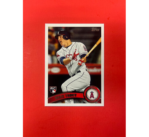 TOPPS 2011 TOPPS UPDATE BASEBALL MIKE TROUT ROOKIE