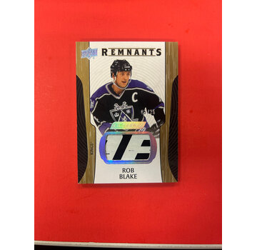 UPPER DECK 2024-25 UPPER DECK ENGRAINED ICONS ROB BLAKE REMNANTS /25