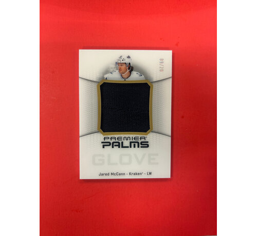 UPPER DECK 2025-26 UPPER DECK PREMIER JARED MCCANN PPREMIER GLOVES /20