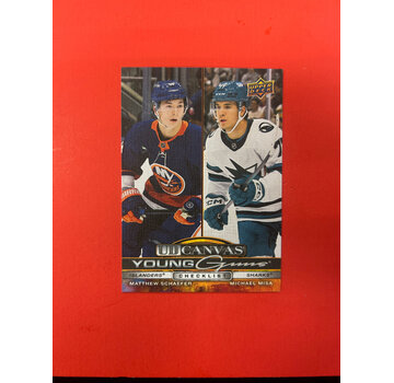 UPPER DECK 2025-26 UPPER DECK SERIES 2 SCHAEFER MISA YOUNG GUNS CANVAS CHECKLIST