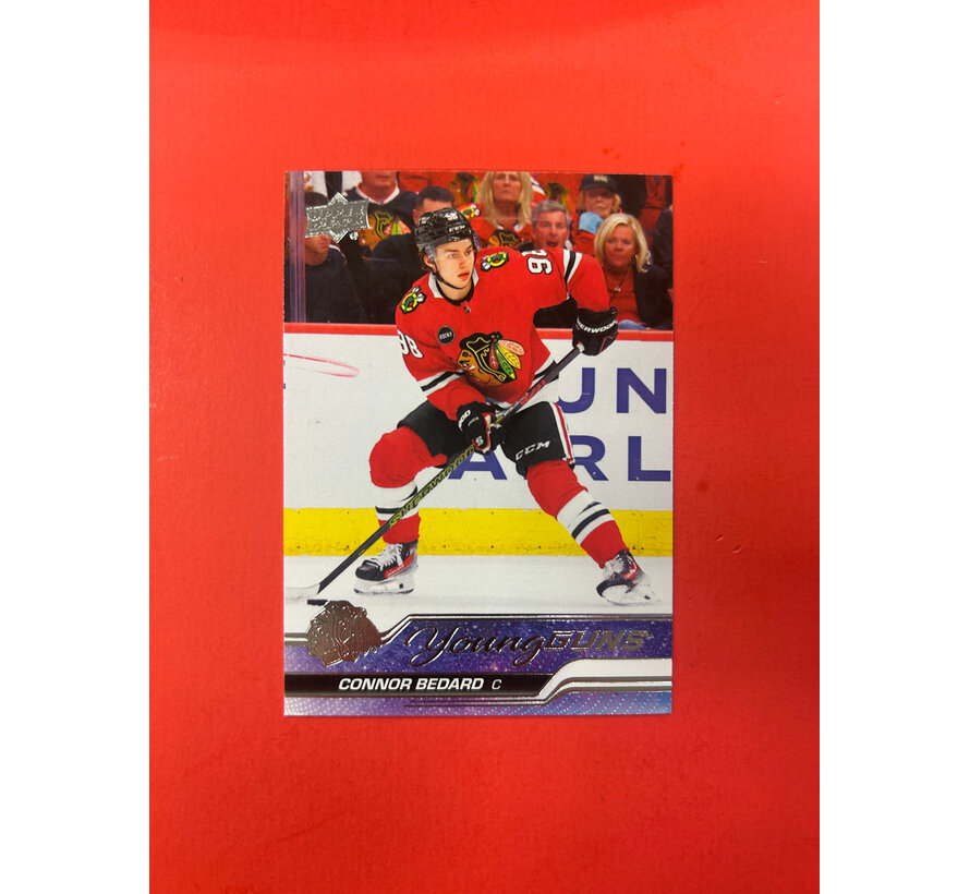 2023-24 UPPER DECK SERIES 2 CONNOR BEDARD YOUNG GUNS