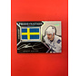 2008-09 UD BLACK PRIDE OF A NATION MARKUS NASLUND PATCH AUTO /25