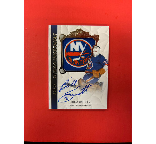 UPPER DECK 2020-21 UPPER DECK THE CUP BILLY SMITH INKED INSIGNIAS AUTO /25