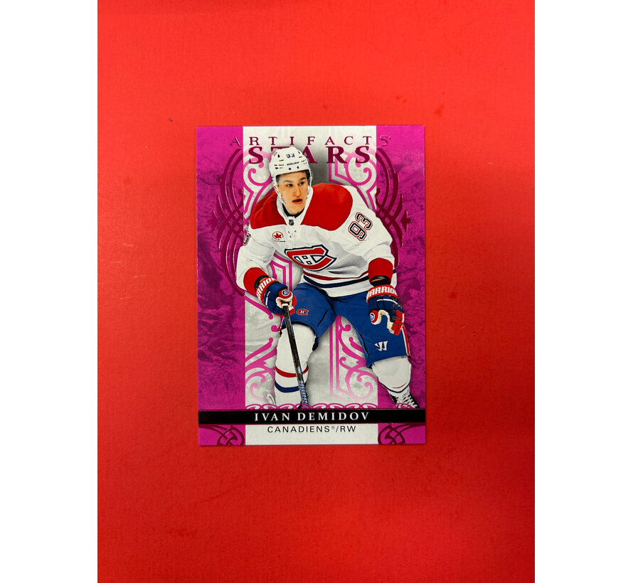 2026-27 UPPER DECK ARTIFACTS IVAN DEMIDOV PINK STARS /35