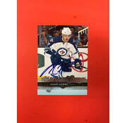 UPPER DECK 2014-15 UPPER DECK SERIES 1 ADAM LOWRY YOUNG GUNS AUTOGRAPHED