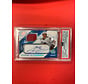 2023-24 UPPER DECK SPX CONNOR BEDARD ROOKIE JERSEY AUTOGRAPH BLUE /25 PSA AUTHENTIC AUTO 8