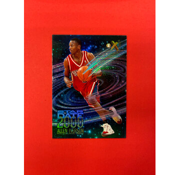 TOPPS 1996 SKYBOX E-X 2000 ALLEN IVERSON ROOKIE STAR DATE
