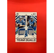 PANINI 2025 PANINI ROOKIES AND STARS TEAM DUALS GOFF/ST.BROWN PATCHES /49