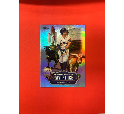 TOPPS 2023 TOPPS JOSE ALTUVE HOME FIELD ADVANTAGE
