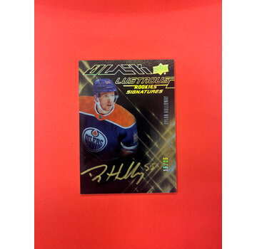 UPPER DECK 2022-23 UPPER DECK SPX DYLAN HOLLOWAY LUSTROUS ROOKIE SIGNATURES /25