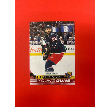 UPPER DECK 2022-23 UPPER DECK EXTENDED KIRILL MARCHENKO YOUNG GUNS CANVAS