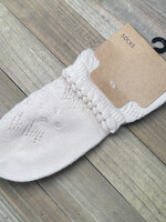Pointelle Ankle Socks - Blush