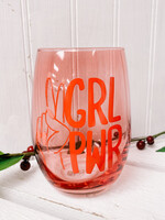 Girl Power Wine Glass