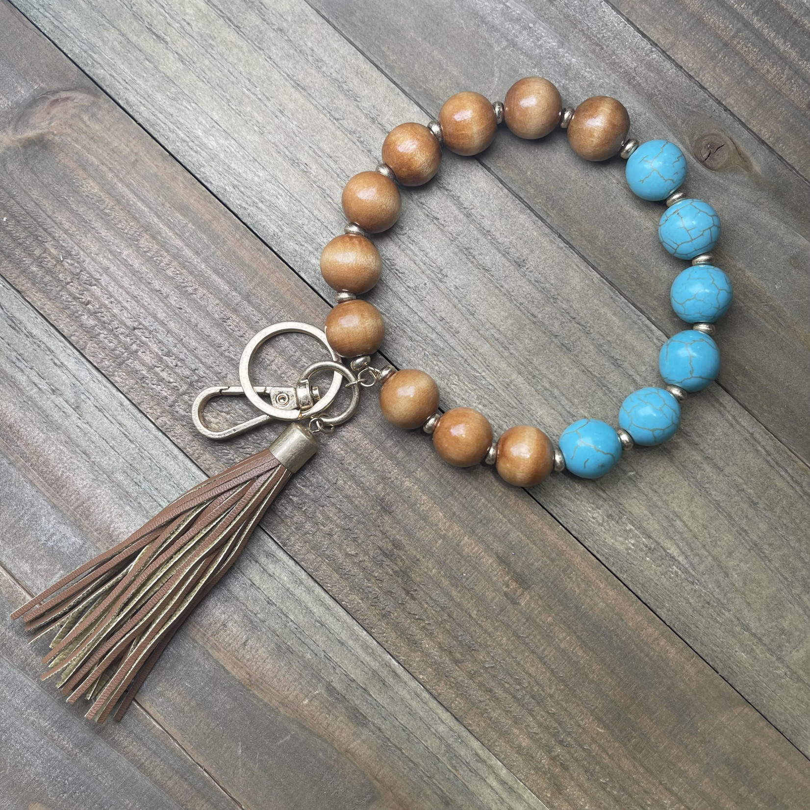 Bracelet Keychain with Tassel Asterisk Boutique
