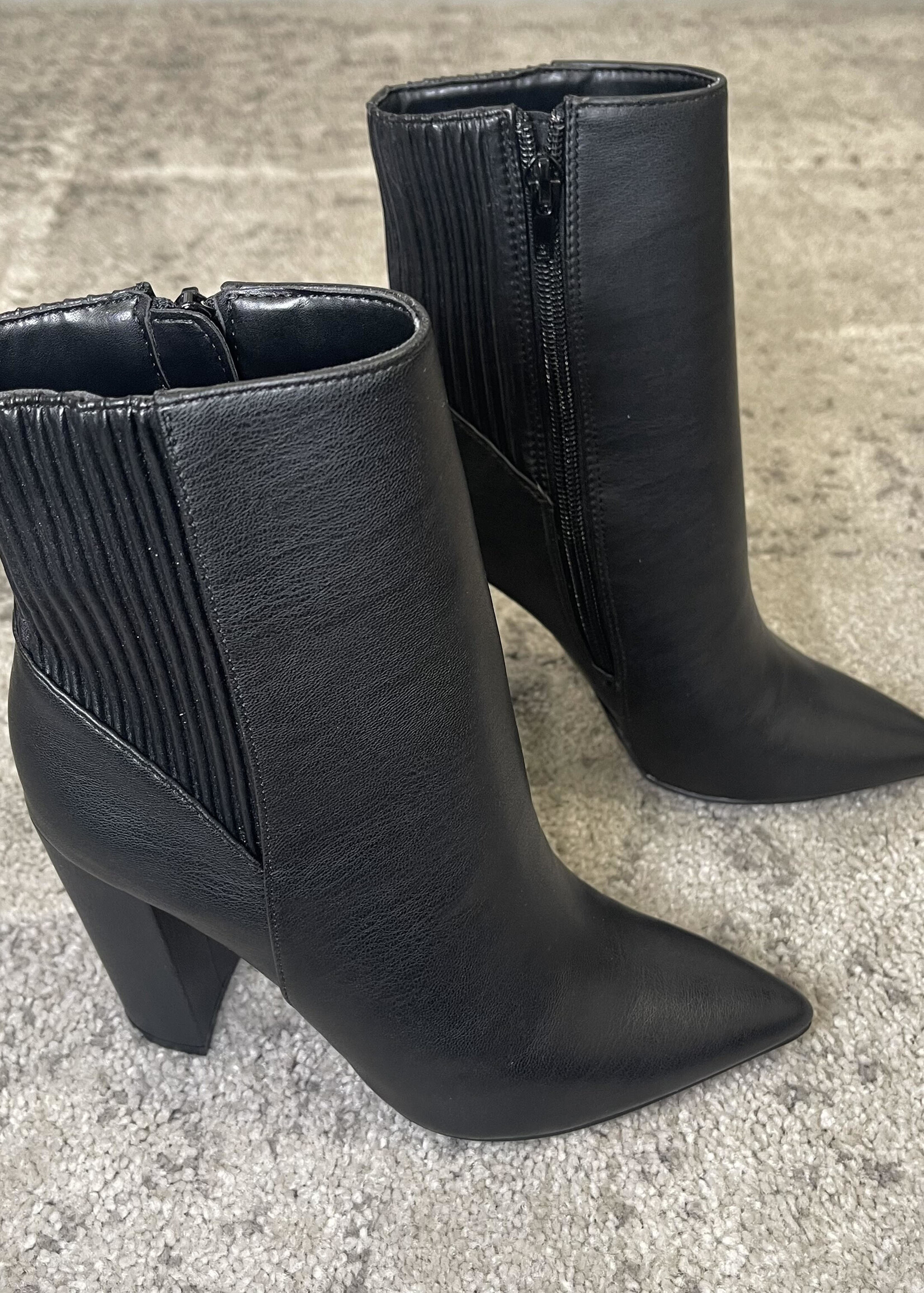 Black Signal Pointed Toe Bootie