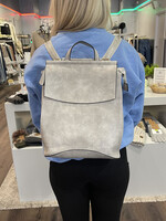 Convertible Backpack With Front Flap