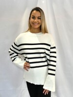 Izzy Ribbed Sweater - Ivory