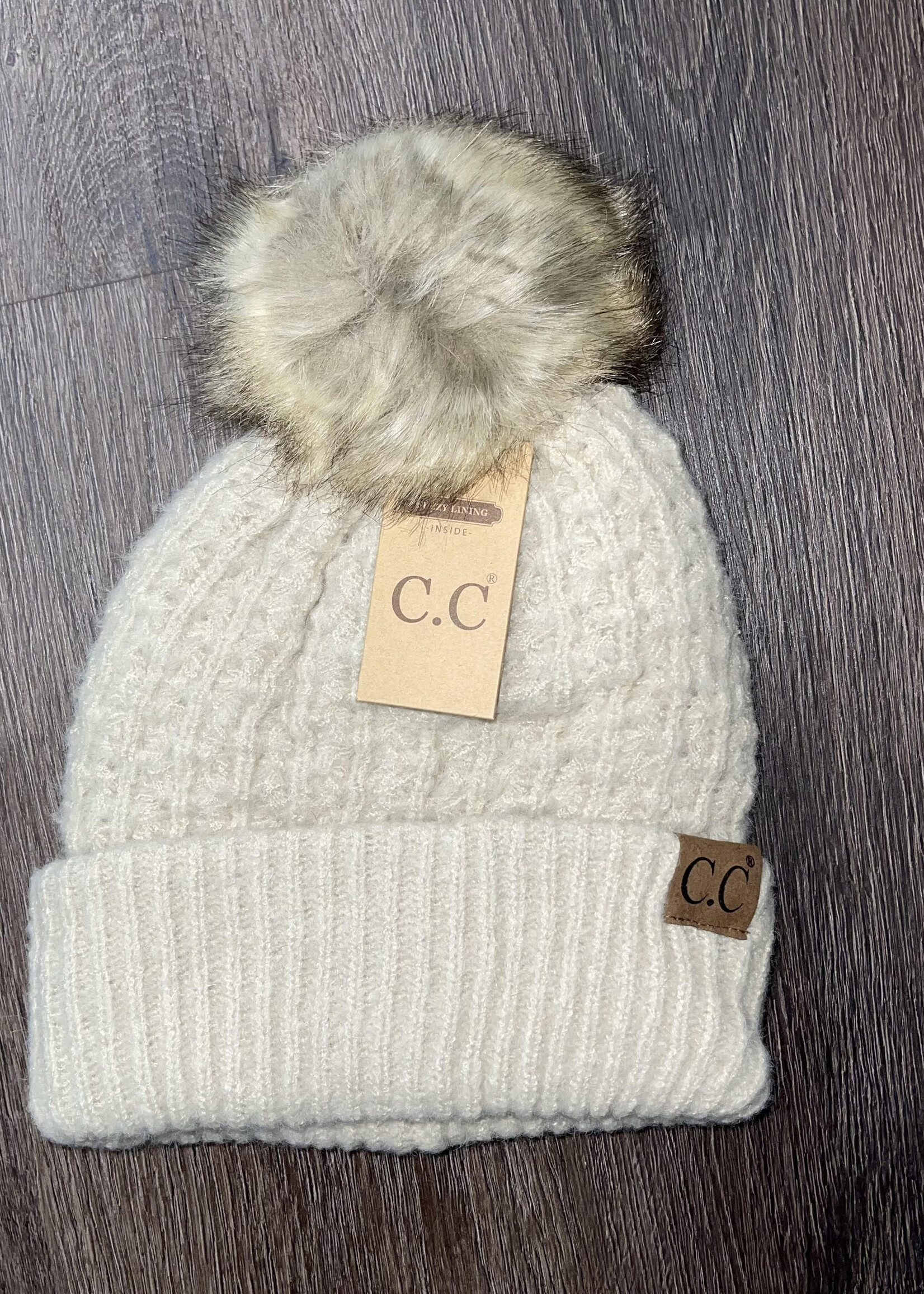 Soft Pom Beanie