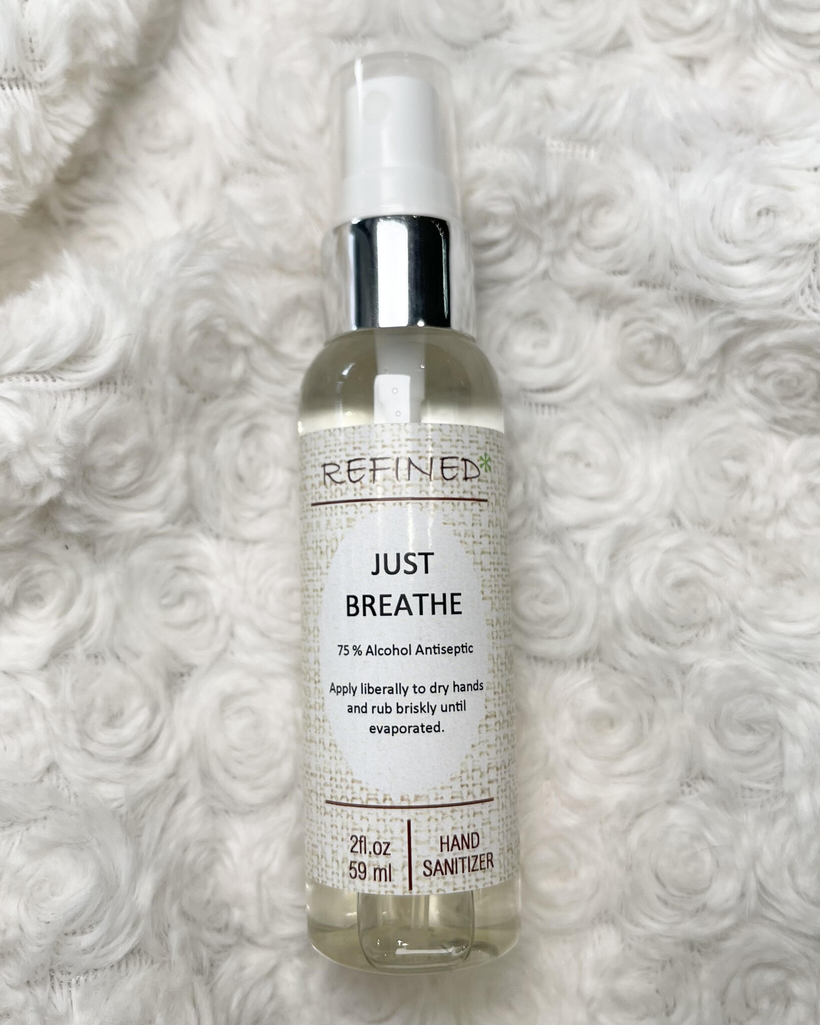 Just Breathe Hand Sanitizer Refined Boutique