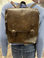 Coffee Backpack with Front Flap