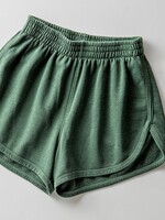 Casual Comfort Dolphin Shorts - Sage