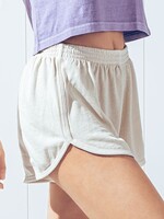 Casual Comfort Dolphin Shorts - Off White