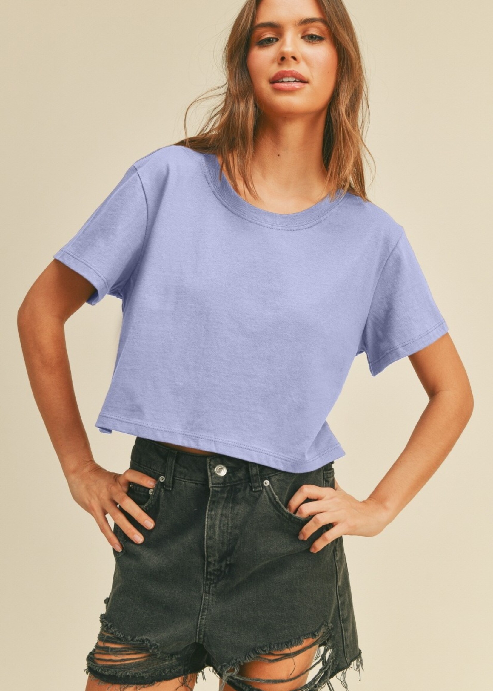 Boxy Crop Tee