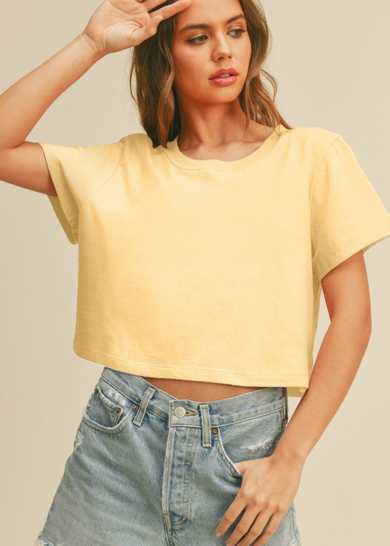 Boxy Crop Tee