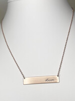 Blessed Bar Necklace