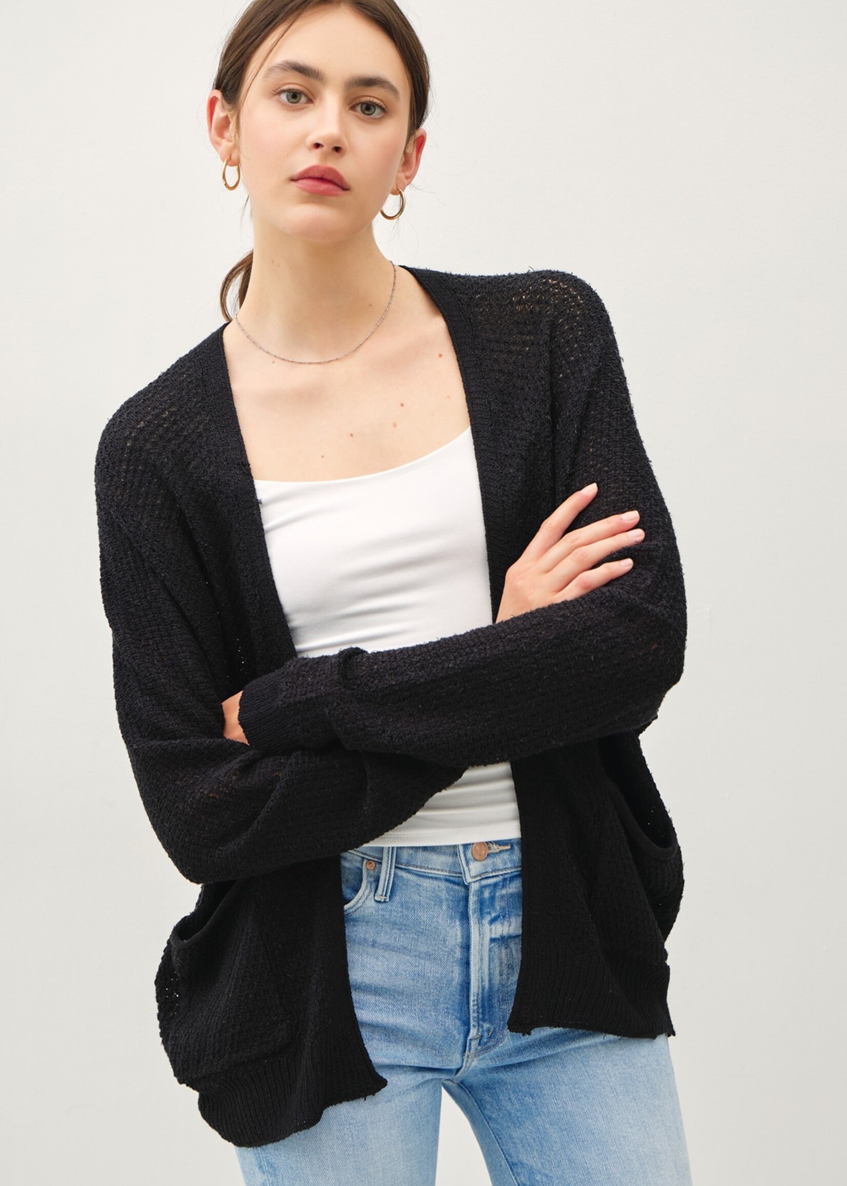 Kelly Cardigan - Black