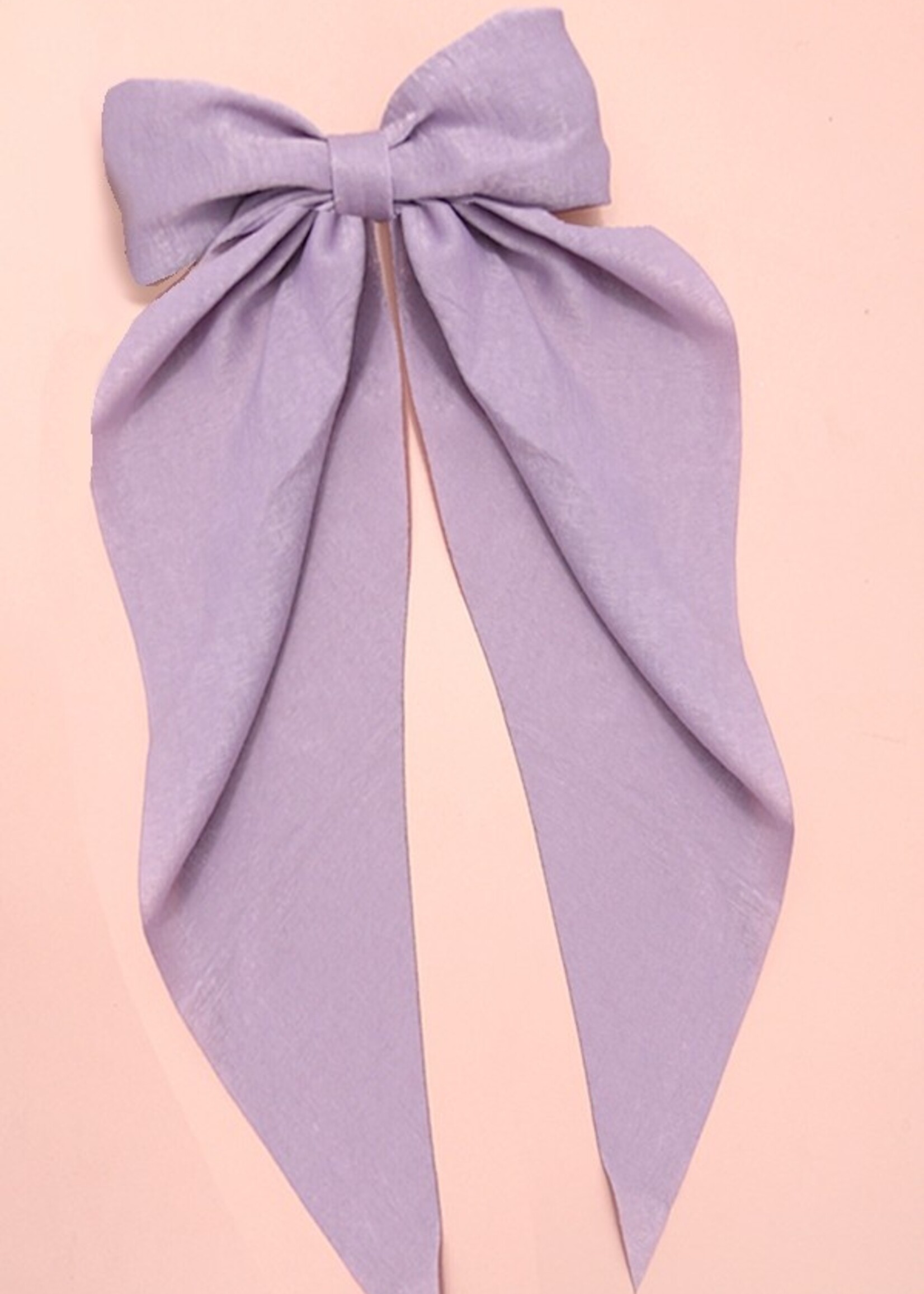 Satin Bow Hair Clips