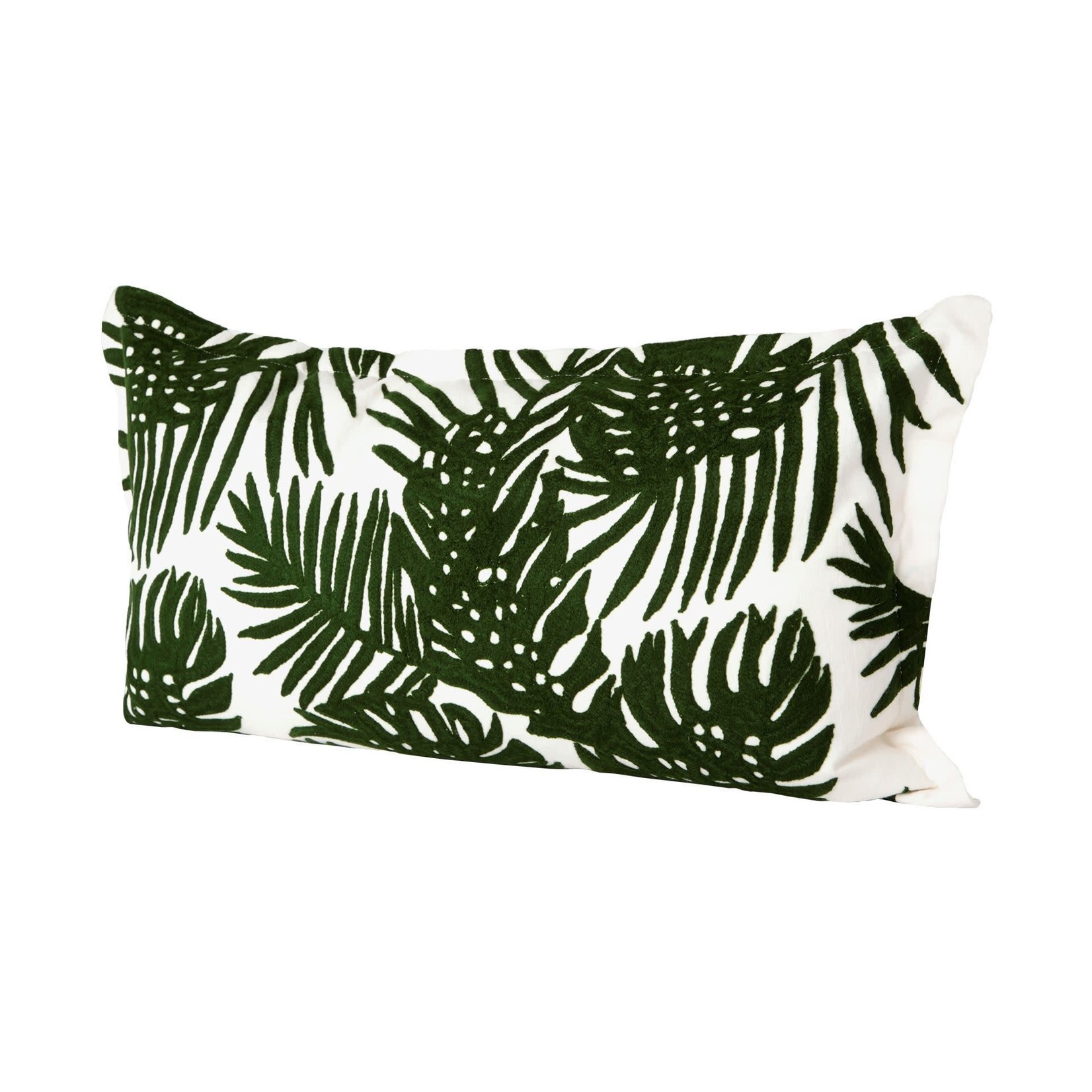 Mickler & Co. Boyd Tropical Green Palm Pillow