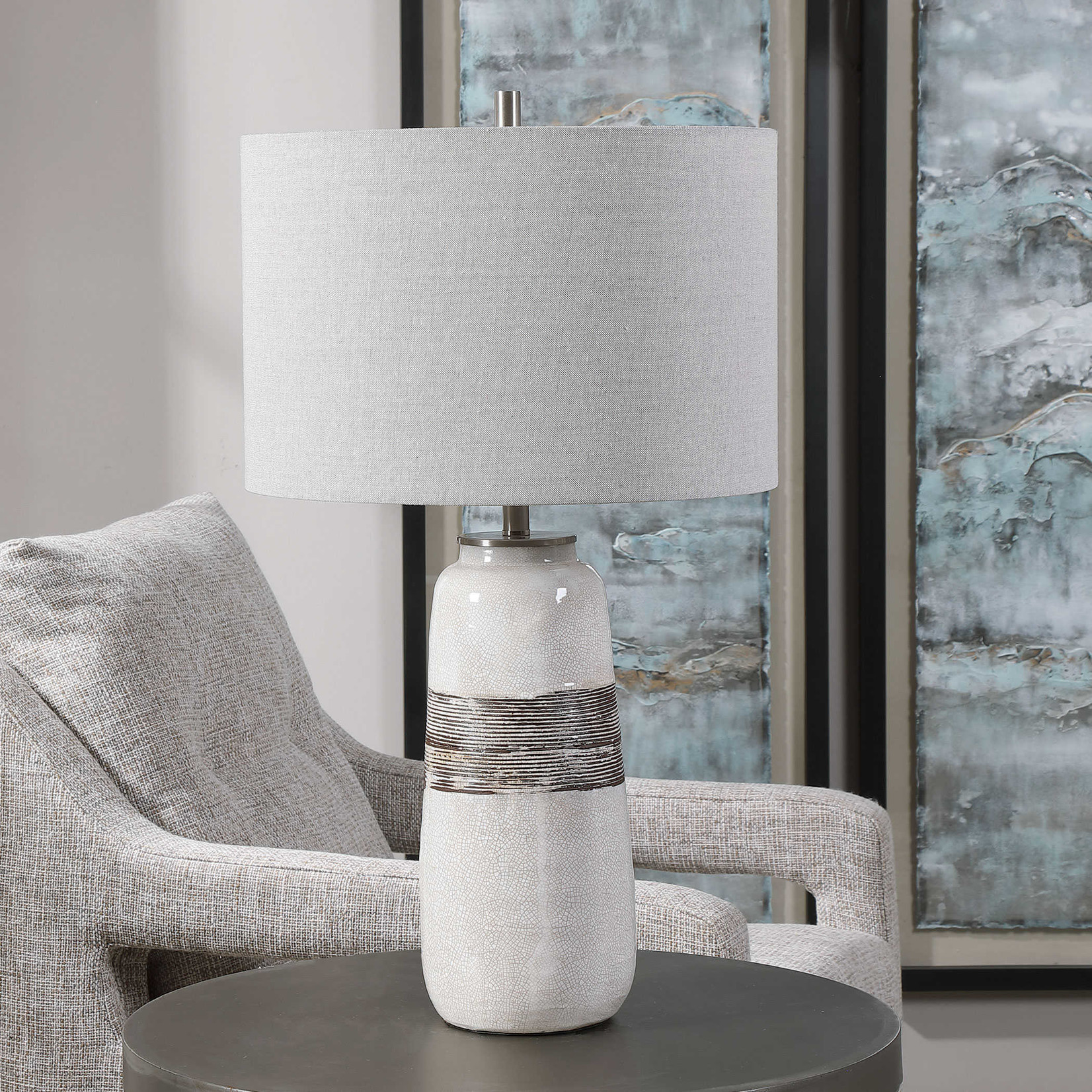 Mickler & Co. Christoff Ribbed Table Lamp