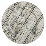 Saro Wood Printed Charger - Set of 4