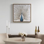 Mickler & Co. Peacock Framed Canvas
