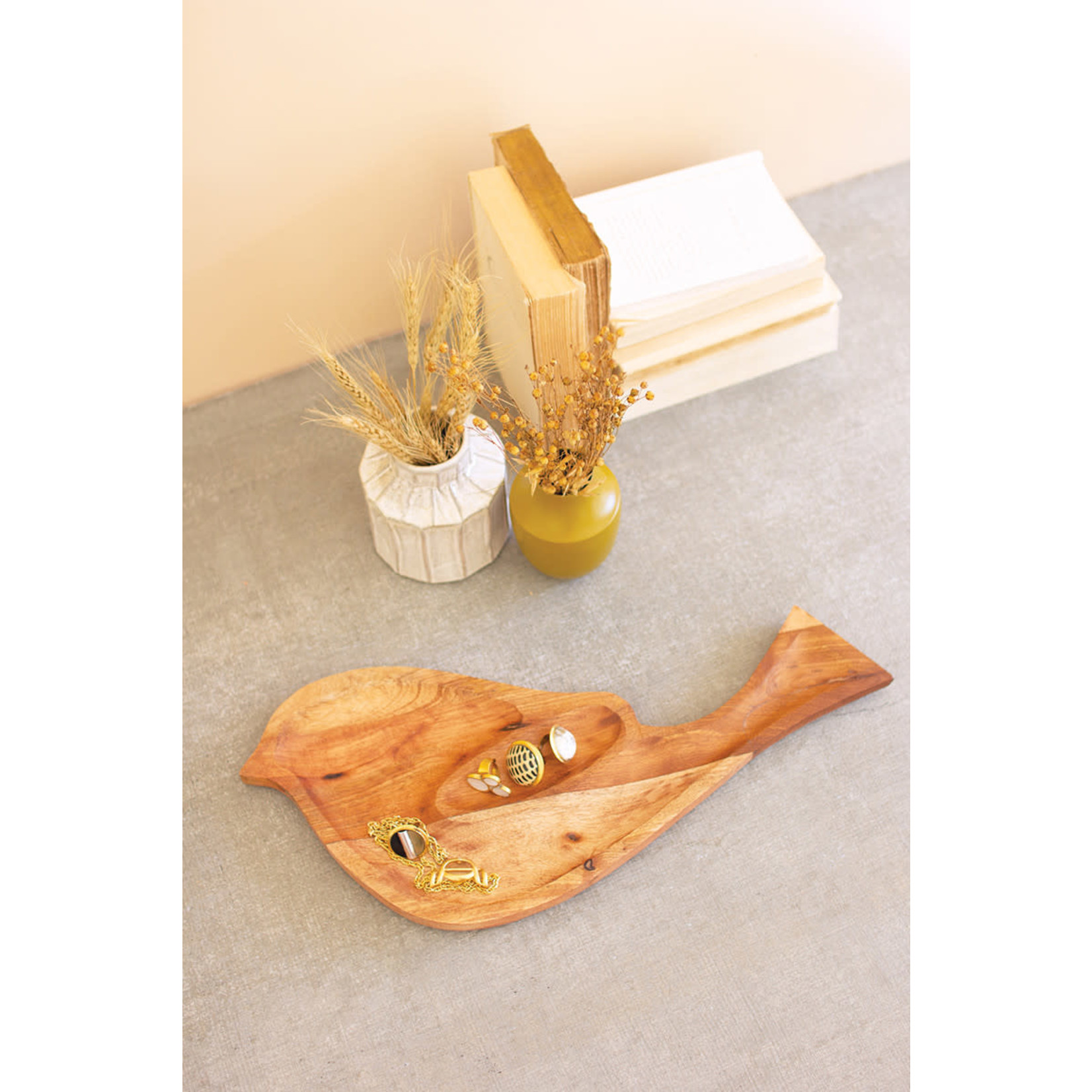 Mickler & Co. Bird Platter Wooden