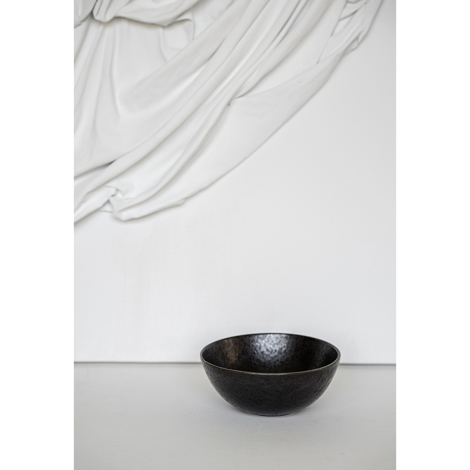Black Stone Everyday Bowl-Set of 4