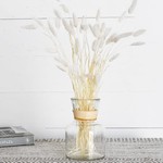 Mickler & Co. Rattan Wrapped Glass Vase