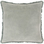 Mickler & Co. Cotton Velvet Washed Sage Pillow