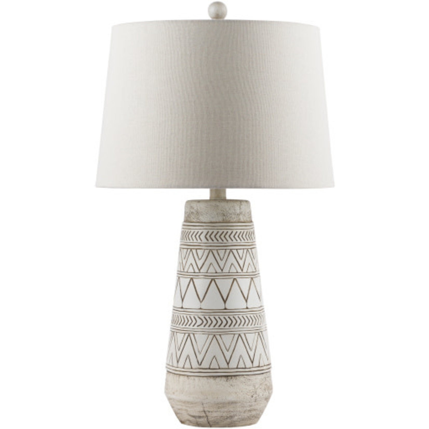 Mickler & Co. Elm Tan Aztec Lamp