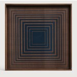 Mickler & Co. Geometric Square Glass Tray Small