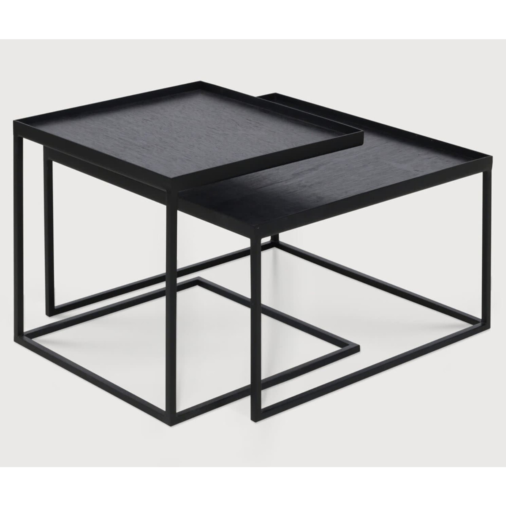 Mickler & Co. Square Tray Coffee Nesting Tables