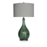 Mickler & Co. Sea Green Table Lamp