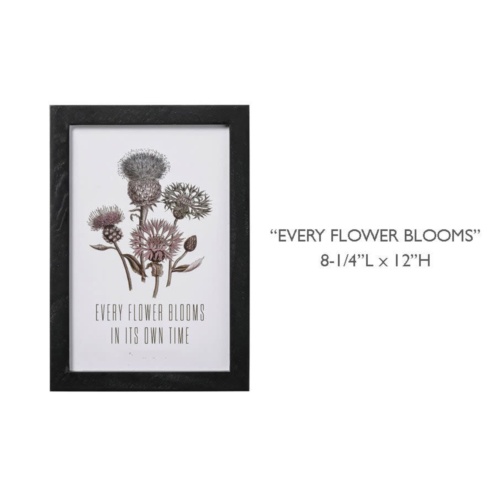 Mickler & Co. Every Flower Blooms Framed Art