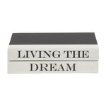 Mickler & Co. Decorative Books Set of 2-Living The Dream