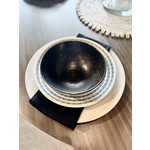 Mickler & Co. B&W Table Setting of 4