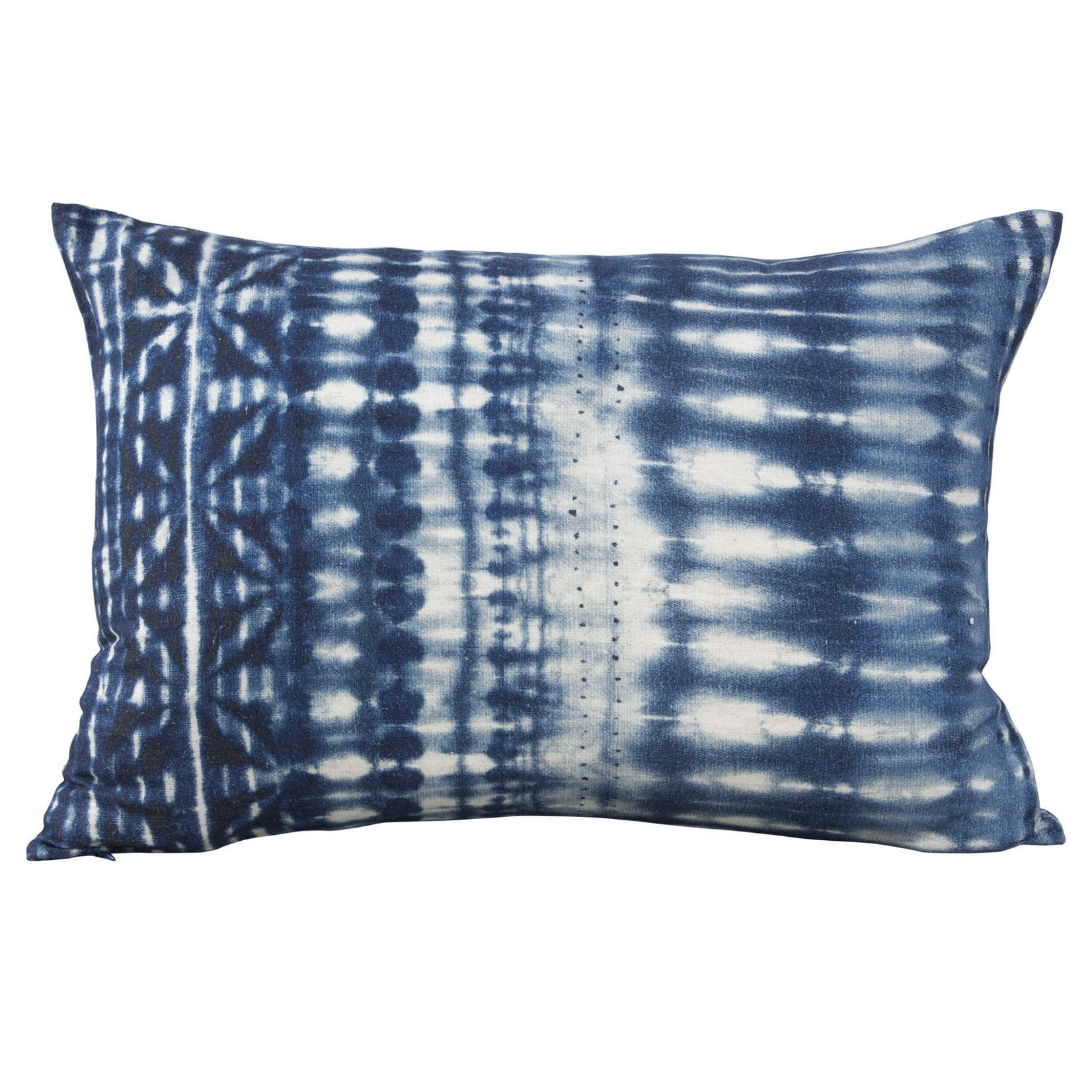 Mickler & Co. Brittney Blue Tie Dye Lumbar Pillow