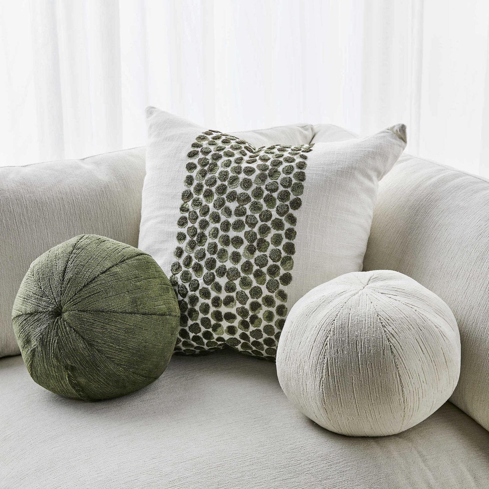 Mickler & Co. Lily Pad Throw Pillow